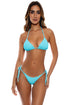 Luli Fama Vibras Seamless Wavy Ruched Back Brazilian Tie Side Bottom